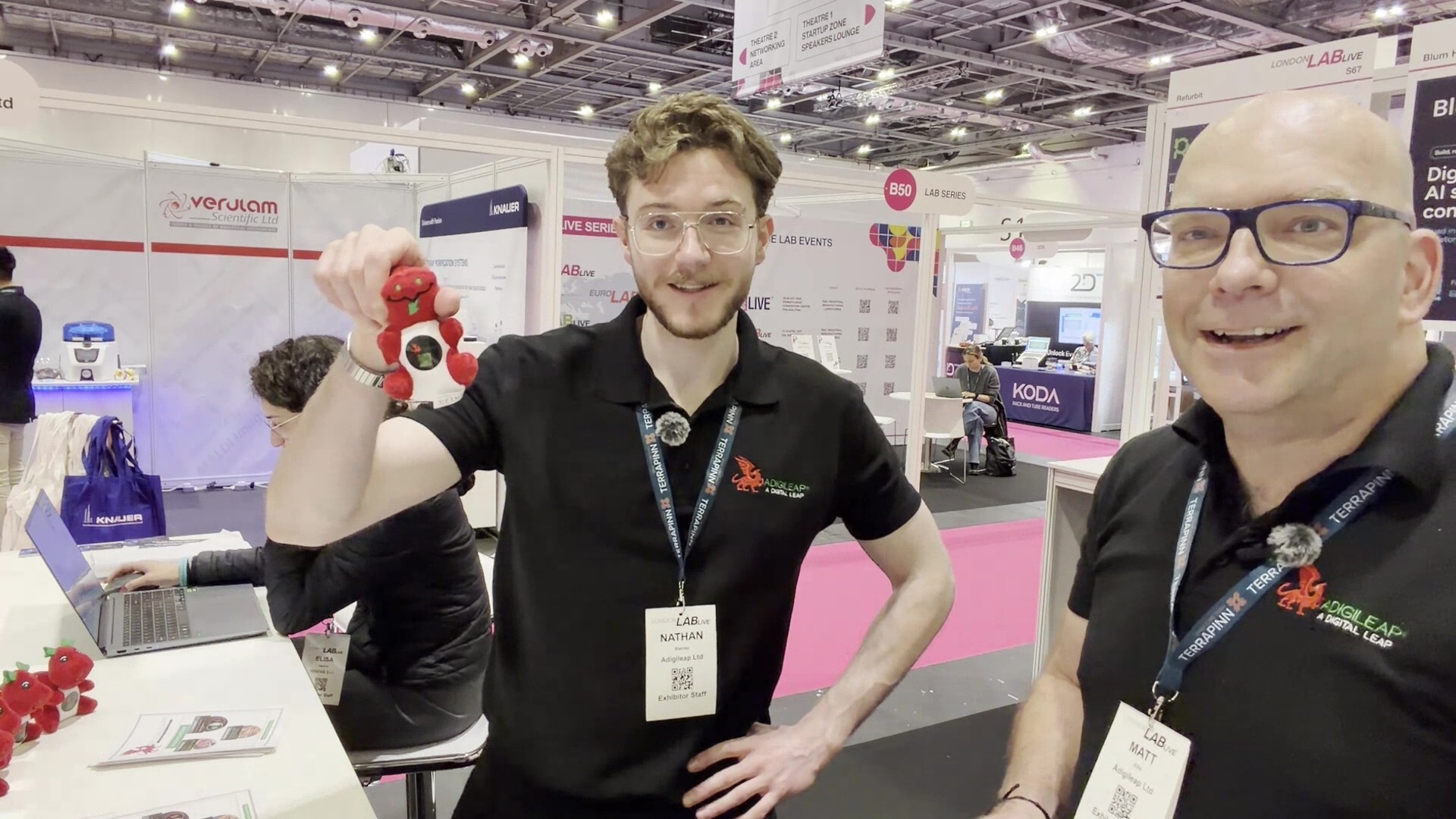 Second Day at London Lab Live!